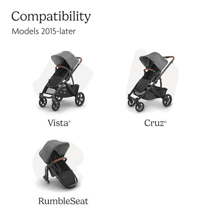 UPPAbaby Housse de Barre Pare-Chocs en Cuir - Saddle, 1 unité (Lot de 1)