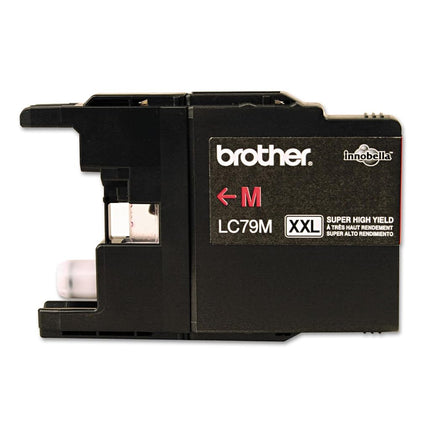 Brother Imprimante LC79M Cartouche d'encre Magenta Très Haute Capacité (XXL) - Emballage de détail