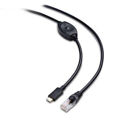 Cable Matters USB C to RJ45 Console Cable for Windows and MacBook Pro - 6ft, Compatible Cisco Console Cable, Rollover Cord with FTDI