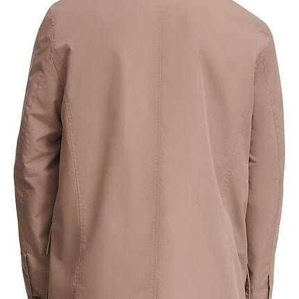 Cole Haan Men's City rain Raincoat, Khaki, Medium