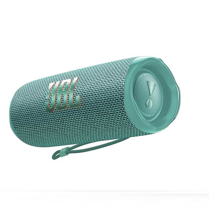 JBL Flip 6 Portable Bluetooth Speaker, 20W Power, 12 Hour Playback, IP67 Waterproof - Turquoise Blue