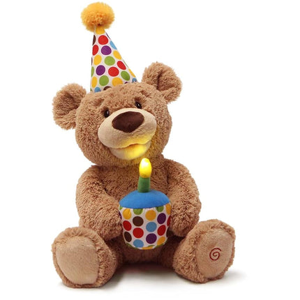 GUND Happy Birthday! Animated Plush Bear