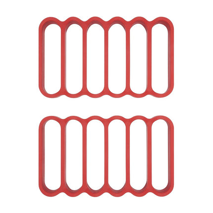 OXO 11210100 Good Grips Silicone Roasting Racks, 2