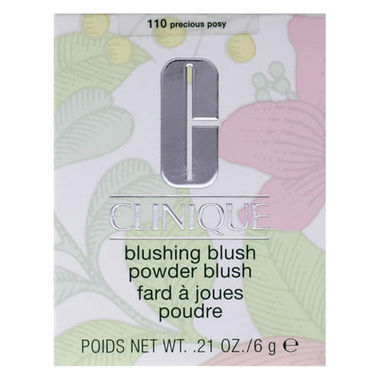 Clinique Blushing Powder With Brush, 110 Precious Posy, 6g