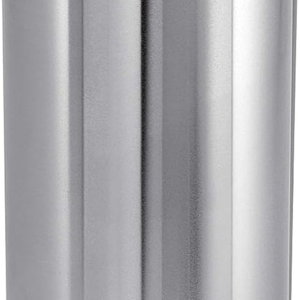 simplehuman CW1810 30L Round Kitchen Pedal Bin, Strong Steel Pedal, Silent Soft Close Lid, Inner Bucket, Stay-Open Lid, Non-skid Base, Slim Profile Hinge, Fingerprint-Proof, Brushed Stainless Steel