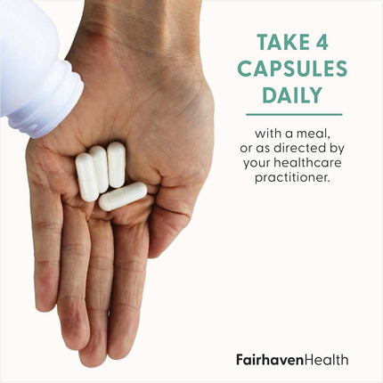Fairhaven Health Myo-Inositol For Women and Men 120 Capsules