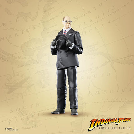 Hasbro Indiana Jones and the Raiders of Lost Ark Adventure Series Major Arnold Toht, 6” Action Figures, F6061