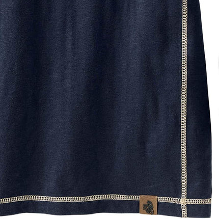 Legendary Whitetails Men's Maverick Slub Henley Shirt, Navy, XXL