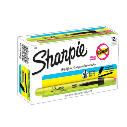 Sharpie SAN28025 Accent Retractable Highlighters