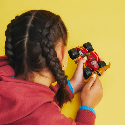 LEGO NINJAGO Kai’s Ninja Race Car EVO 71780, 2in1 Racing Car Toy to Off-Road Vehicle, Model Building Set for Boys and Girls Ages 6 Plus, Birthday Gift Idea, Golden,red