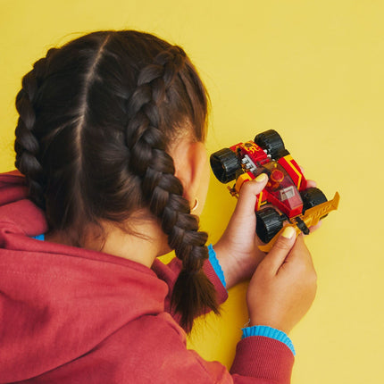 LEGO NINJAGO Kai’s Ninja Race Car EVO 71780, 2in1 Racing Car Toy to Off-Road Vehicle, Model Building Set for Boys and Girls Ages 6 Plus, Birthday Gift Idea, Golden,red