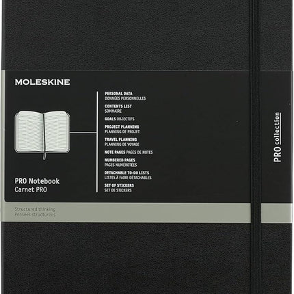 Moleskine Pro Notebook, Professional Office Notebo