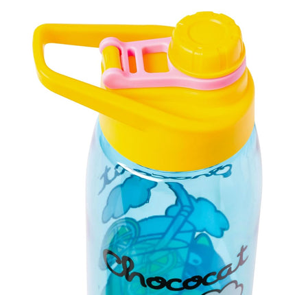 Silver Buffalo Sanrio Chococat Lemonade Water Bottle w Screw Lid, 28 Ounces
