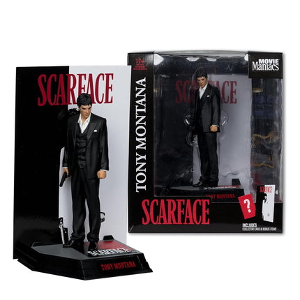Scarface - Tony Montana Movie Maniacs 6" Figure