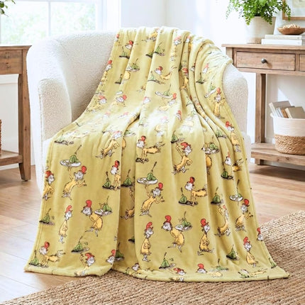 Green Eggs & Ham by Dr. Seuss Book Throw, Kids Sup