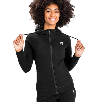 Venum Essential Hoody Women's Zip-Up Hoodie Black