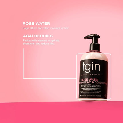 Rose Water Smoothing Leave-In Conditioner