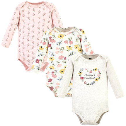 Hudson Baby Unisex Baby Cotton Long-Sleeve Bodysui