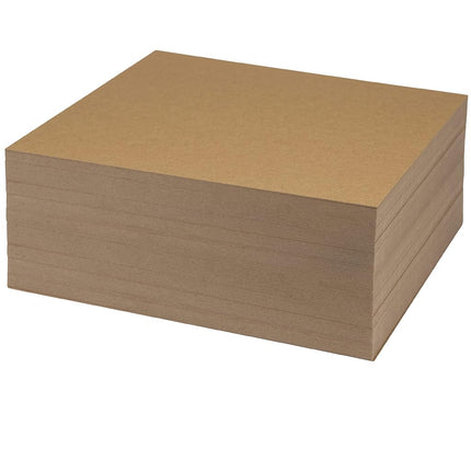 Samsill Chipboard Sheets 8.5 x 11 Inches, 100 Pack, Acid Free, 0.057� Heavy Weight, Brown, Create Three-Dimensional Embellishments for Cards, Mixed Media, Crafts, Fabric Organizer