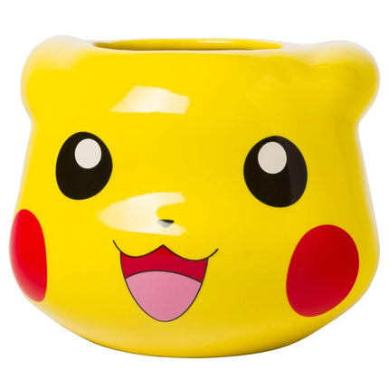 Taza de Cerámica 3D Esculpida de Pikachu de Pokémon, de Silver Buffalo, 591 ml