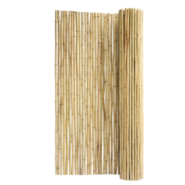 VEVOR Natural Rolled Bamboo Fence, Eco-Friendly Ba