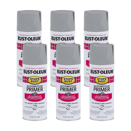 Rust-Oleum 2081830-6PK Stops Rust Automotive Prime
