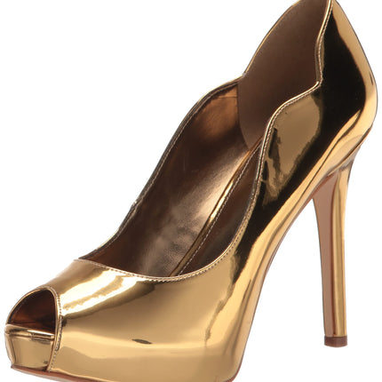 NINE WEST Women's Hilare Pump, Barely Nude 110, 9.