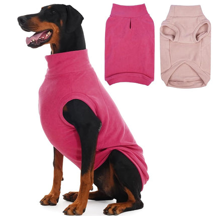 IECOii 2 Pack 4XL Dog Fleece Vest Sweater, Warm St