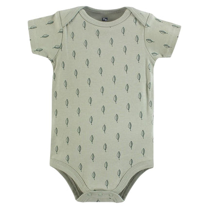 Bodysuits de Algodón Hudson Baby Unisex para Bebé, Paquete de 3 de Selva, 12-18 Meses