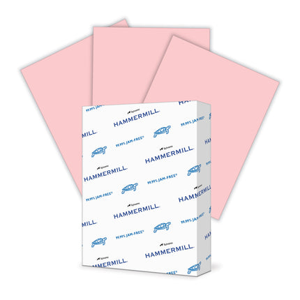 Hammermill Pink Colored 24lb Copy Paper, 8.5x11, 1