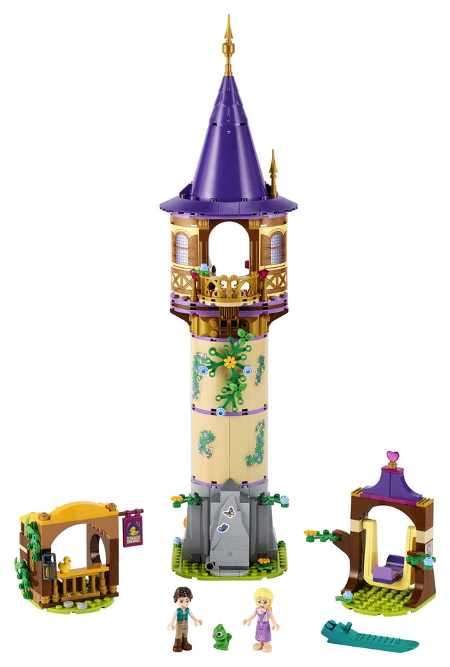 LEGO Disney Rapunzel’s Tower 43187 Building Kit for Kids; A Great Birthday for Disney Princess Fans; Ideal for Kids who Like Rapunzel, Flynn Rider and Pascal, New 2020 (369 Pieces)