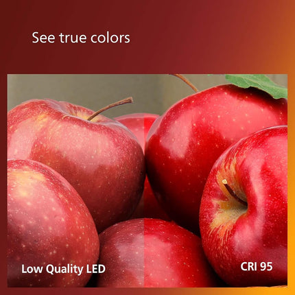 Philips LED Vintage Flicker-Free Amber Straight ST19, Dimmable, Eyecomfort Technology, 700 Lumen, Amber Light(2000K), 8.8W=75W, Title 20 Certified, E26 Base, 2-Pack, (565969)