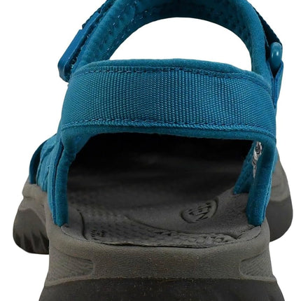 KEEN Women's Rose Casual Closed Toe Sandals, Fjord Blue/Drizzle, 2.5 UK