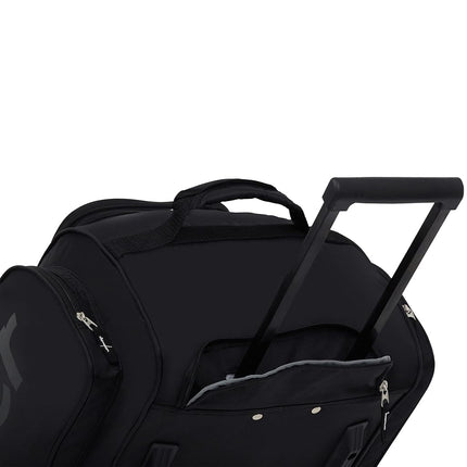 Wrangler Rolling Travel Duffel, Black, 30" Large