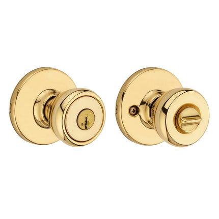 Kwikset 94002-943 Bouton de porte, laiton poli
