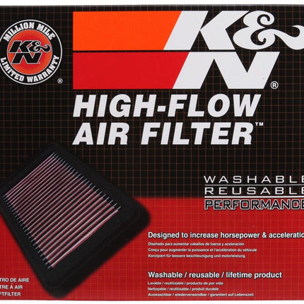 K&N Filters 33-5020 Washable and Reusable Car Air Filter