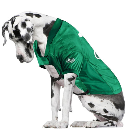 Littlearth New York Jets NFL Stretch Pet Jerseys for Big Dogs