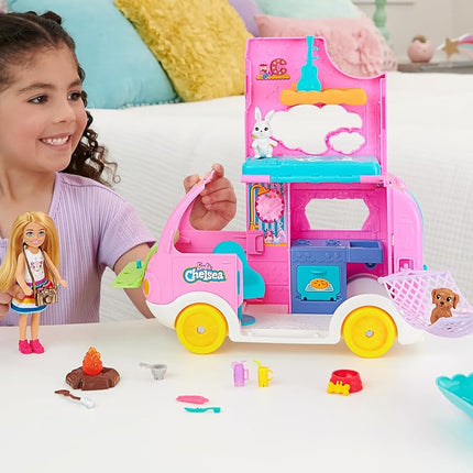 Barbie Camper, Chelsea 2-in-1 Playset