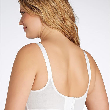 Bali Women's Flower Underwire Bra, White, 38D