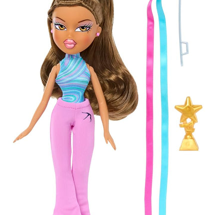 Bratz Play Sportz Yasmin Gymnastics Fashion Doll With Accessories