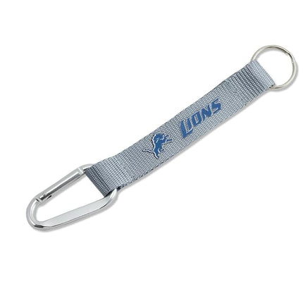 aminco NFL Detroit Lions Carabiner Lanyard Keychai