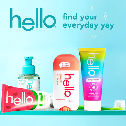 hello Charcoal Soft Toothbrush with Activated Charcoal from Sustainable Bamboo, BPA- Free, Made from Plant-Based Materials, 4 Pack