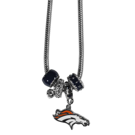 Siskiyou Sports NFL Denver Broncos Euro Bead Neckl