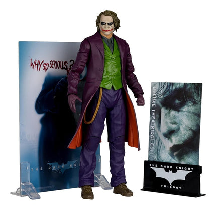 McFarlane DC Multiverse The Joker (The Dark Knight) 7in Action Figure (Deluxe Theatrical Edition) Toys
