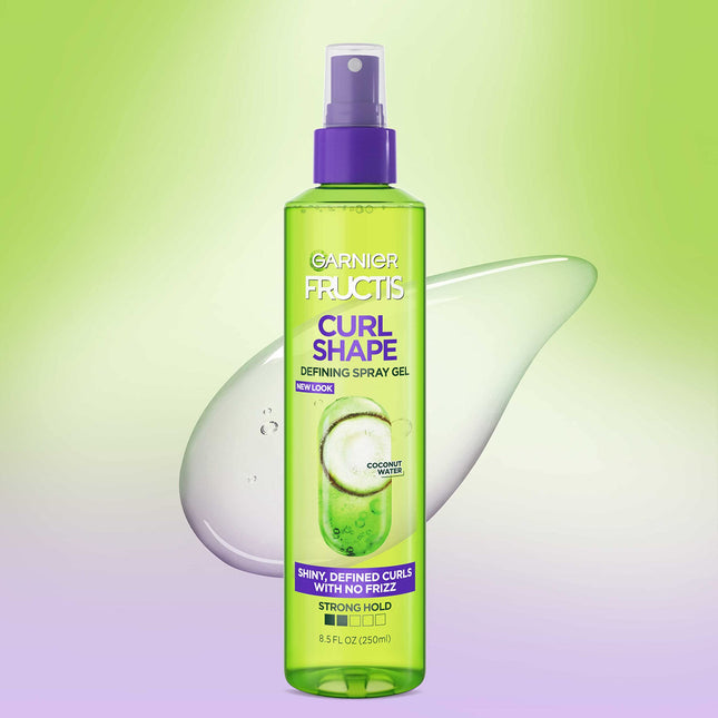 Garnier Fructis Style Gel-spray définissant les boucles, bouclés, 2 x 250 ml (l'emballage peut varier)