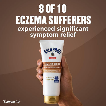 Gold Bond Ultimate Eczema Relief Skin Protectant Cream, 8 Ounce