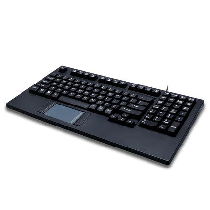 Adesso AKB-425UB - Easytouch Rackmount USB Touchpad Keyboard, Black