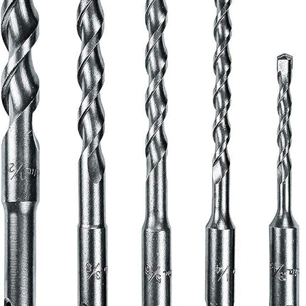 Makita� 5 Piece � Drilling SDS-Plus Bits For Rotary Hammers � Carbide Tipped Bit Set � For Concrete & Masonry