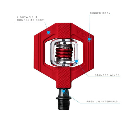 Crankbrothers Candy-1 Pedals, Red