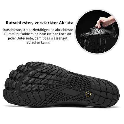 Racqua Swim Pool Water Shoes Quick Dry Aqua Sport Shoes Beach Surf Diving Walking Shoes for Men Women Navy EU46=UK 12